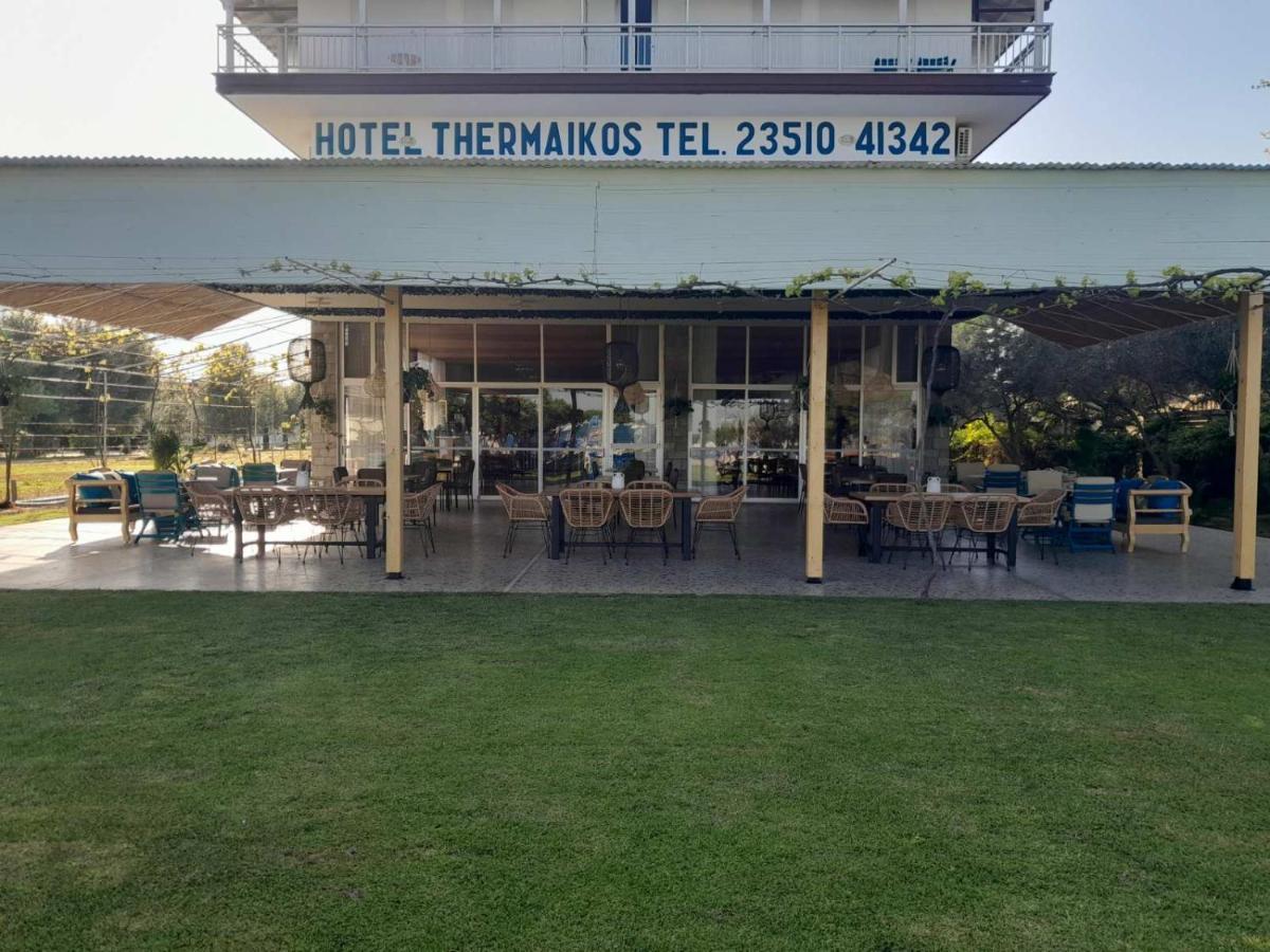 Hotel Thermaikos Korinós Esterno foto